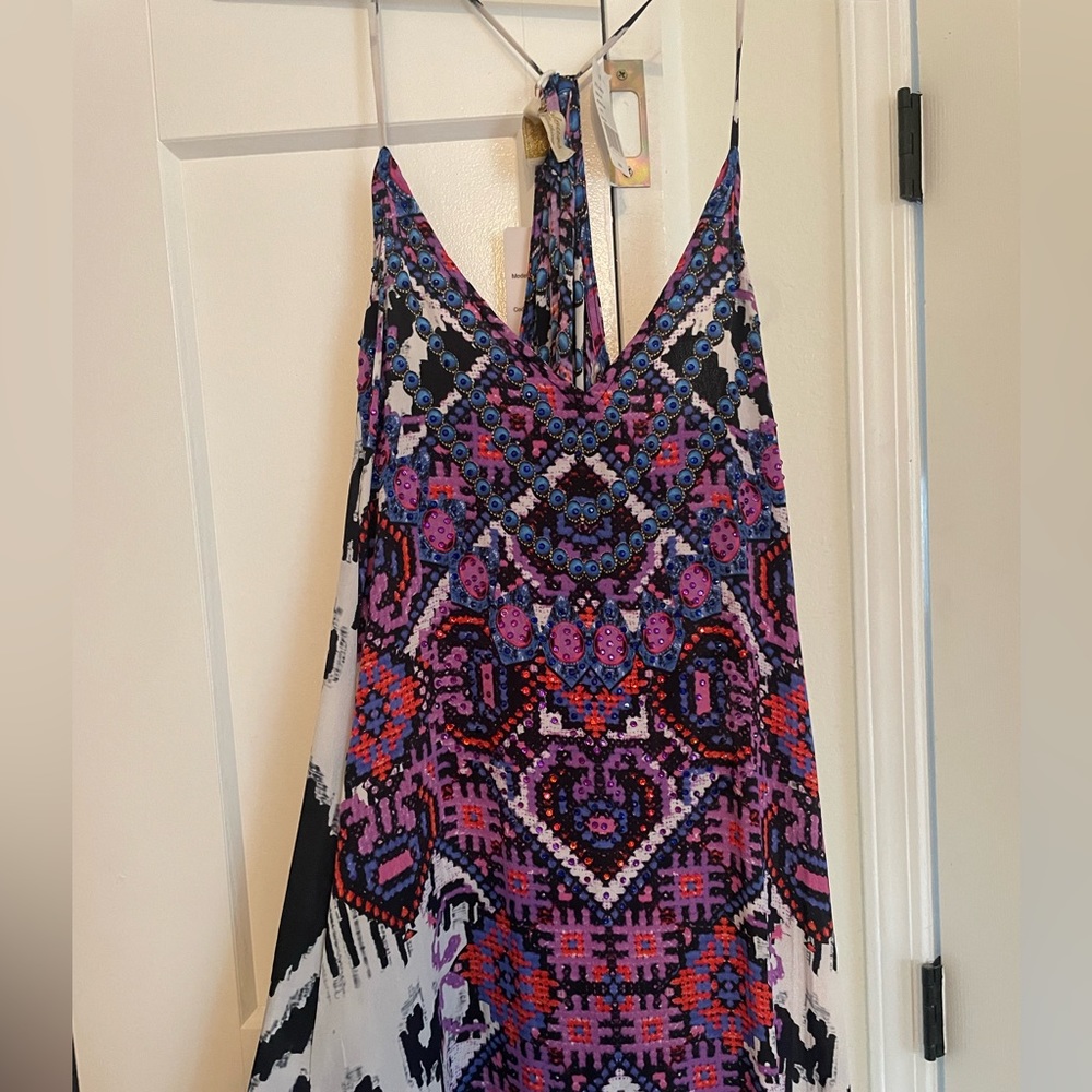 NEVER WORN DRESS W/ RHINESTONES